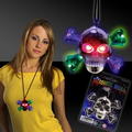 Skull & Crossbones LED Necklace